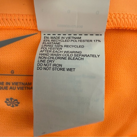 Women’s Nike Swim High Waisted Bikini Swimsuit Bottoms Large - Picture 12 of 16